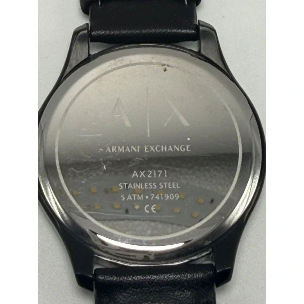 Armani Exchange AX2171 Hampton New Battery Mens Watch 46MM 8